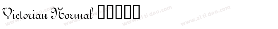 Victorian Normal字体转换